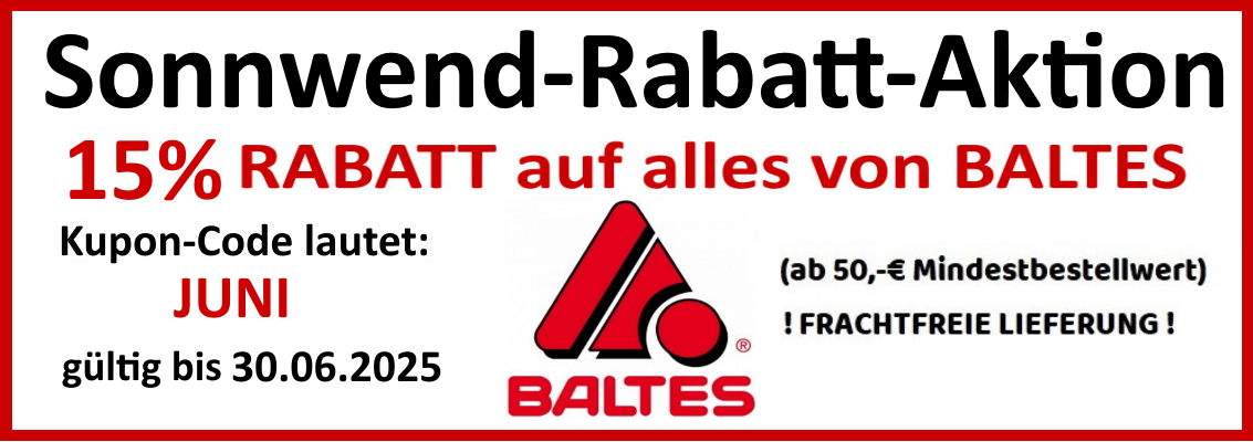BALTES-Rabatt-Tage